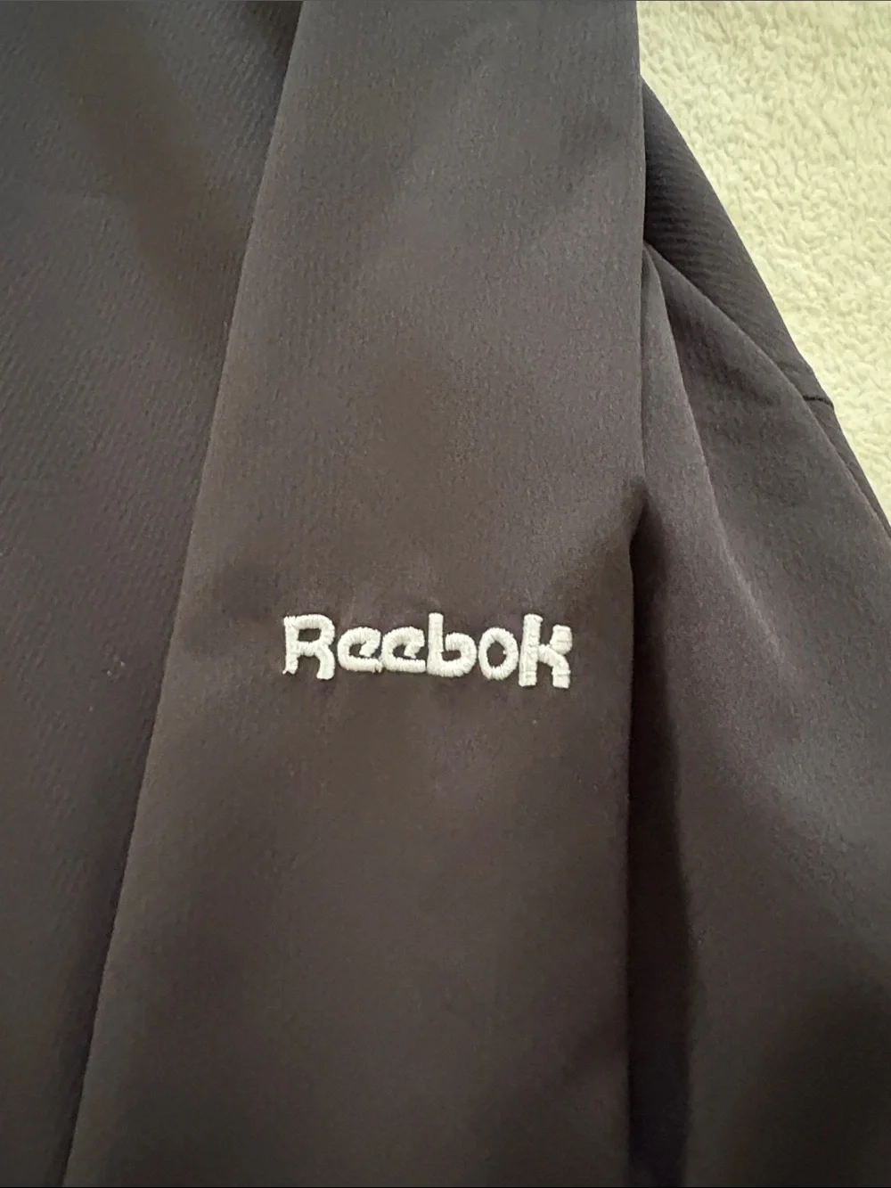 Reebok Golf Black 1/4 zip Jacket